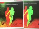 DURAN DURAN FUTURE PAST RED VINYL SEALED + 12” HAND SIGNED PRINT AUTOGRAPHED NEW