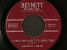 MARJORIE INGRAM: a good man is hard to find / i have no right to love you 7