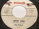 The Shells - Sippin' Soda / Pretty Little Girl 45 - End E-1022 - Doo Wop R&B