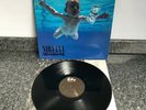 LP VINYL ALBUM NIRVANA NEVERMIND UK 1ST PRESS 1991 GEFFEN MISPRINT INNER EX/EX