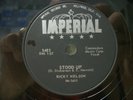 RICKY NELSON - POP 78rpm IMPERIAL #5483 - STOOD UP / WAITIN IN SCHOOL - E+