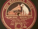 Savoy Orpheans- The Girl Friend Selection 78 / Lp 1927 UK jazz HMV  Rare