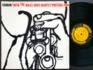 MILES DAVIS Cookin' LP PRESTIGE PRLP 7094 MONO W.50th John Coltrane Red Garland