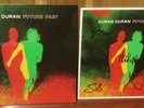 DURAN DURAN SIGNED FUTURE PAST ART PRINT +FUTURE PAST EXCLUSIVE VINYL LP NEW