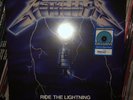 METALLICA Ride The Lightning Walmart limited edition vinyl lp record blue oop