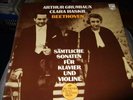 GRUMIAUX/HASKIL : BEETHOVEN SÄMTLICHE SONATEN FÜR KLAVIER UND VIOLINE 4LP BOX