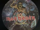 IRON MAIDEN PIECE OF MIND VINYL PICTURE DISC US BONUS TRACK SEAX-12306 VG+ 1983