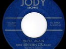 POOR RICHARD'S ALMANAC -NEVER AGAIN - HEAR Moody Left Banke influenced Garage 45