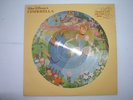 Walt Disney’s CINDERELLA Picture Disc Vinyl Record 1981 12
