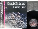 BLACK SABBATH LIVE AT LAST NEMS SP25-5009 JAPAN OBI VINYL LP
