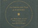 HANDEL Organ Concertos Op.4 & 7 RISTENPART ALAIN Discophile 204/6 Canvas Gtfld