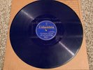 78 RPM Record Ted Lewis Ten Thousand Years Hot Jazz Unknown Band Blue Wax Rare