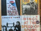 Paul McCartney / Wings 5 LP Lot: McCartney + Ram + London Town + Speed Of Sound