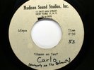 CARLO (Of Belmonts) R&R ACETATE 45rpm Shame on You bw That's Why I Love You HEAR