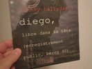 Johnny hallyday diego 45 tours promo