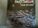 Black Sabbath LIVE AT LAST Vinyl Record 1980 Essex Music OPEN CELLOPHANE NM