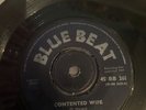 DERRICK MORGAN /  BUSTERS ALL STARS / CONTENTED WIFE / JET 707 RARE 1964 VG
