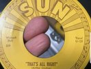 ELVIS THAT'S ALL RIGHT / BLUE MOON 1954 SUN ORIGINAL 209 MISPRINT AWESOME