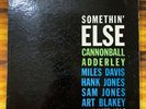 CANNONBALL ADDERLEY   Somethin' Else   Blue Note BLP 1595 47 W63rd jazz LP
