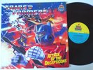 TRANSFORMERS - Attack Of The Decepticons rare TV Soundtrack  vinyl LP HASBRO