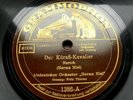 0090/HERMS NIEL-Der Küraß-Kavalier-Marie-Mara-Maruschkata-Marsch-78rpm Schellack