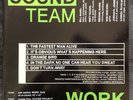Sound Team ‎– Work LP Rare Orange Vinyl - SIGNED BY BAND - Big Orange 004
