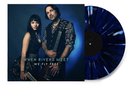 When Rivers Meet ,We Fly Free Blue Splattered Vinyl + SIGNED INSERT, Brand New