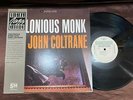 THELONIOUS MONK WITH JOHN COLTRANE RIVERSIDE OJC-039 OBI MONO US Vinyl LP