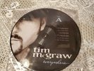 Tim Mcgraw Everywhere Vinyl Album Radio Promo includes postcard never played