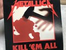 METALLICA Kill 'Em All LP ORIGINAL US ELECTRA 12 TITLE AM I EVIL Blitzkrieg