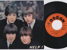 The BEATLES * Help  * 1965 French Four Tracks EP * EX/EX *
