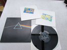 PINK FLOYD LP DARK SIDE OF THE MOON ORIG UK HARVEST 1973 + POSTERS & STICKERS