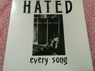 HATED Every Song (1989) LP Vermin Scum original emo punk