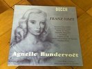AGNELLE BUNDERVOET LISZT RECITAL FRENCH DECCA FAT 173689 REISSUE LIM 300 No 136