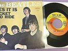The Beatles - Yes It Is, Ticket to Ride 45 w/sleeve Capitol 5407 VG+/VG
