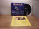 Megadeth Rust in Peace 1990 vinyl LP, Metallica, slayer plays Mint-