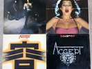 4 Original Accept LPs Best Of Breaker Midnight Highway Kaizoku-ban First Print V