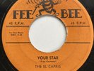 The El Capris Your Star/ Dance All Night FEE BEE 216 PITTSBURGH RARE DOO WOP 45