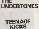UNDERTONES Teenage Kicks 1978 RARE or. UK ep with POSTER sleeve NM vinyl