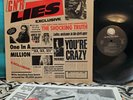 Guns N' Roses GN'R Lies Original 1988 Geffen Uncensored STERLING DMM GIRL Nude