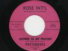 '63 W Coast Latino R&B/DooWop PRETENDERS Answer To My Prayers/Don't Tell LieHEAR