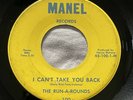 The Run-A-Rounds Can't Take You Back Couldn't Care Less MI Rare 60’s Garage Rock