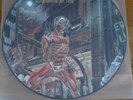 iron maiden somewhere in time pic disc vinyl promotional limited edition used