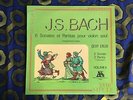 ERLIH BACH SONATAS PARTITAS VIOLIN VOL 2 ADES 13055  FRENCH STEREO NM