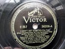Bunny Berigan 78rpm Single 12-inch Victor Records #36208 I Can't Get Started