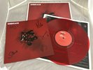 EMBRACE “OUT OF NOTHING” EXCLUSIVE RED VINYL LP NEW + SIGNED PRINT AUTOGRAPHED