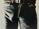 THE ROLLING STONES Sticky Fingers Zipper COVER ONLY Andy Warhol COC 59100  *R5