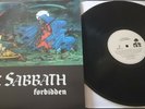 Black Sabbath   Forbidden, Vinyl Schwarz, lp