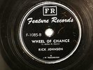 50'S HONKY TONK RICK JOHNSON Wheel Of Fortune FEATURE 1085 E+ LOUISIANA