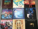 Bundle 9 Vinyl ROCK LP'S YES QUEEN IRON MAIDEN SNAFU KEEL CLANNARD BACKDOOR